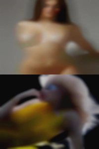 Sexy horny aged nude woman.